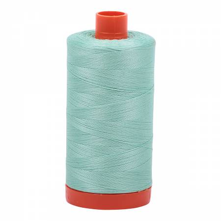 Mako Cotton Thread Solid 50wt 1422yds Medium Mint 2835