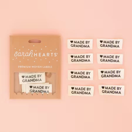 Made by Grandma Organic Cotton Labels