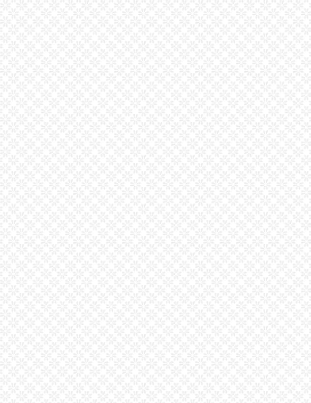 Daisy Eights White on White by Wilmington Prints - 1817 39089 100