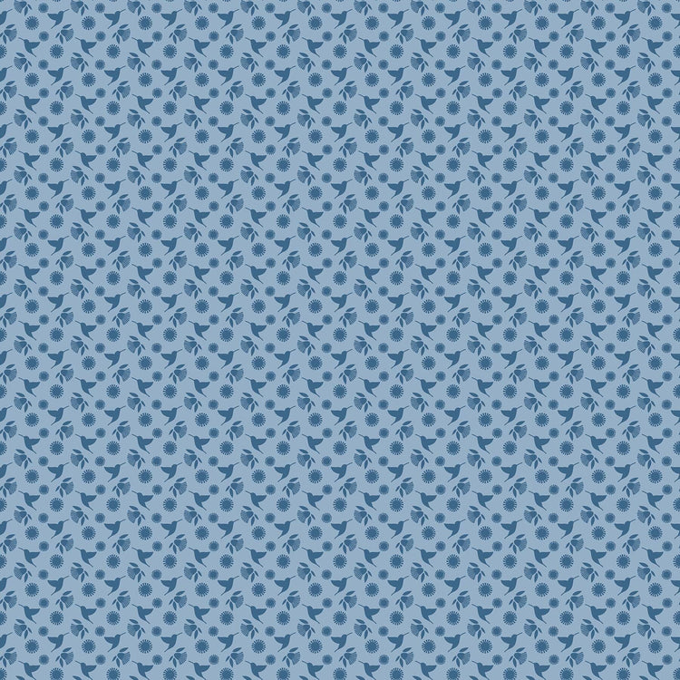 Early Autumn Hummingbird Autumn Sky by Patrick Lose for Northcott Fabrics - 10445-42