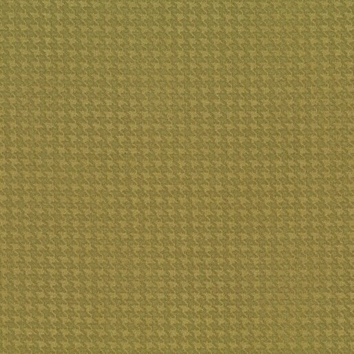 Blushed Houndstooth Moss by Cheryl Haynes for Benartex Designer Fabrics - 7564-43