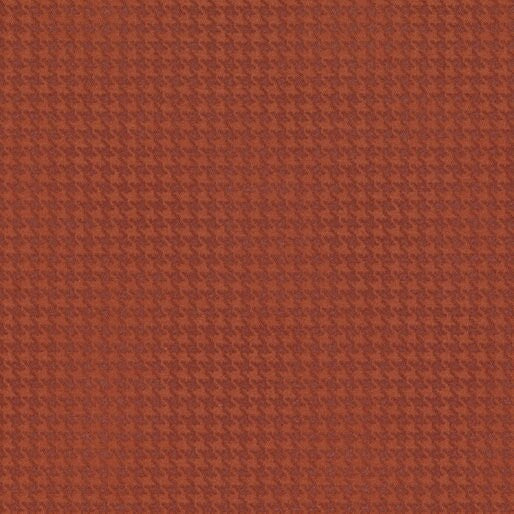 Blushed Houndstooth Spice by Cheryl Haynes for Benartex Designer Fabrics - 7564-88