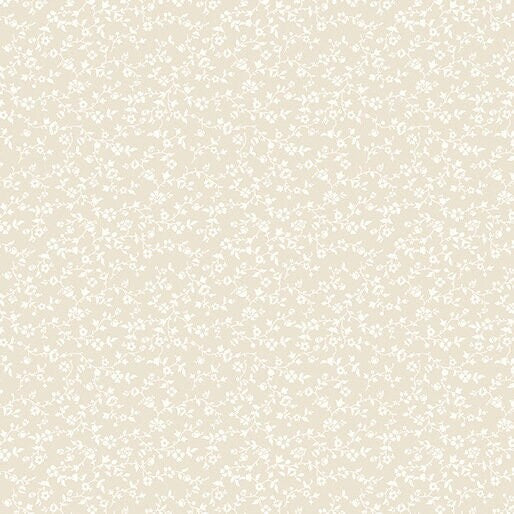 Classic Keepsakes Vineyard Floral Ecru by Kanvas Studio for Benartex Designer Fabrics - 14659-07