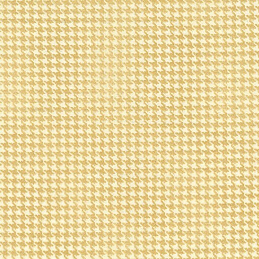Blushed Houndstooth Cream by Cheryl Haynes for Benartex Designer Fabrics - 7564-07