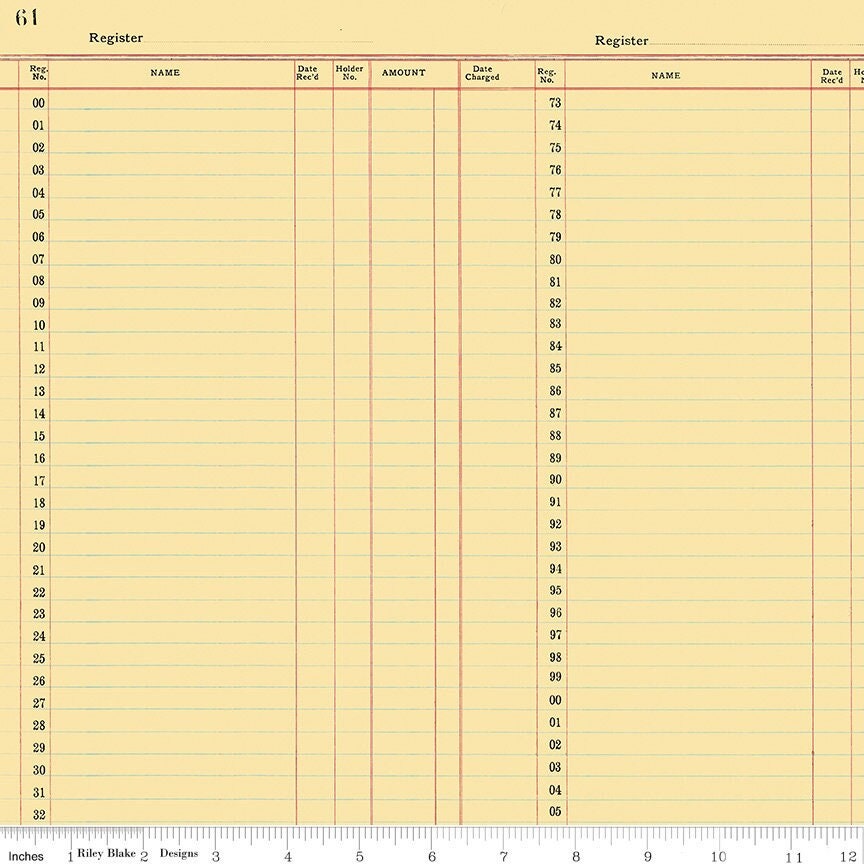 Journal Basics Ledger Paper Yellow – The Quilter's Crossing journal-basics-ledger-paper-yellow-the-quilter-s-crossing