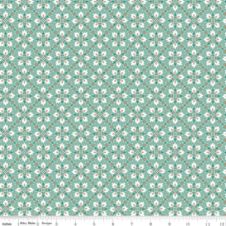 Home Town Hamilton Heirloom Sea Glass by Lori Holt for Riley Blake Designs - C13591-HEIRSEAGLASS