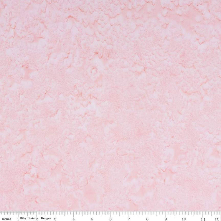 Expressions Batiks Hand-Dyes Soft Pink by Riley Blake Designs - BTHH114