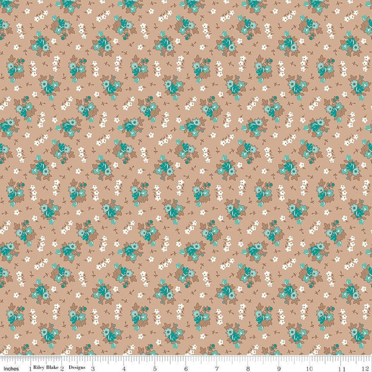 Home Town Bills Tea Dye by Lori Holt for Riley Blake Designs - C13582-TEADYE