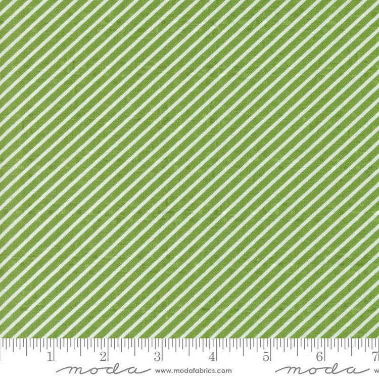 Laguna Sunrise Stripes Fresh Grass by Sherri & Chelsi for Moda Fabrics - 37687 21