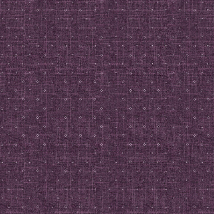 Stash Stitches Purple by Ghazal Razavi for Figo Fabrics - 92021-85