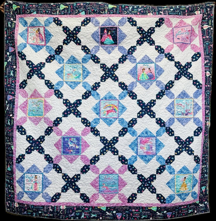 Fairy Trails Quilt Kit with beautiful fabrics - quilt kit with pattern