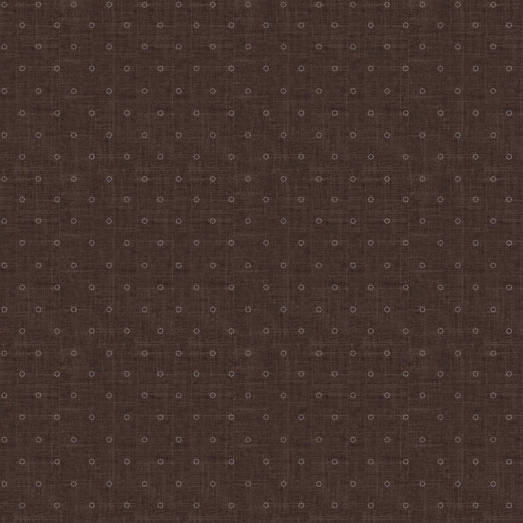 Stash Stitches Brown by Ghazal Razavi for Figo Fabrics - 92021-38