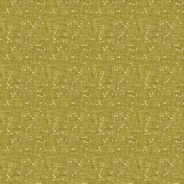 Stash Check Chartreuse by Ghazal Razavi for Figo Fabrics - 92023-52