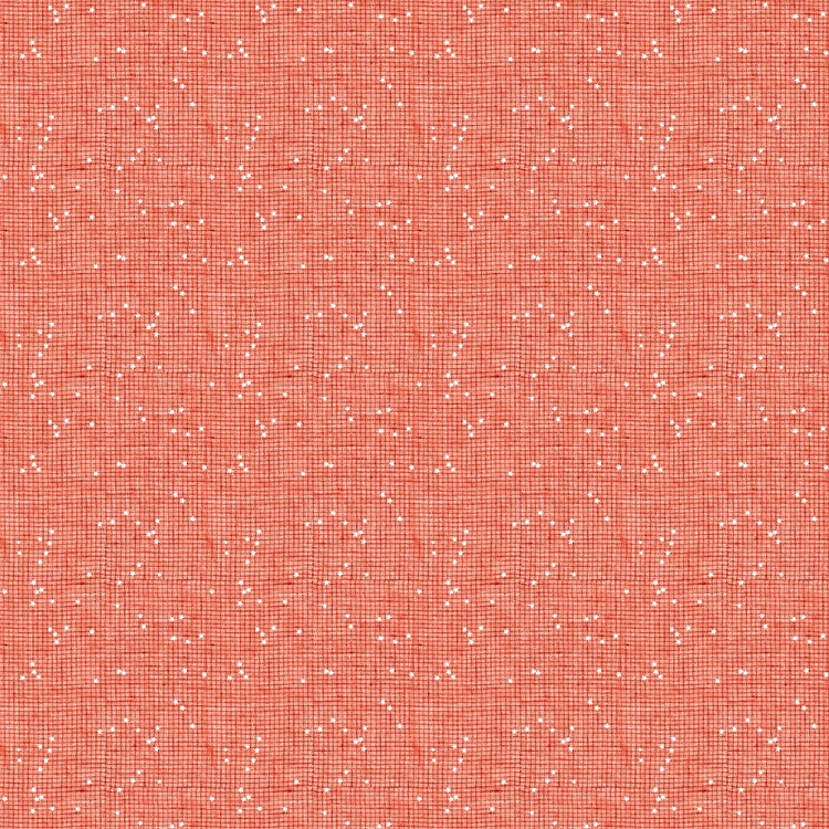 Stash Check Orange by Ghazal Razavi for Figo Fabrics - 92023-58
