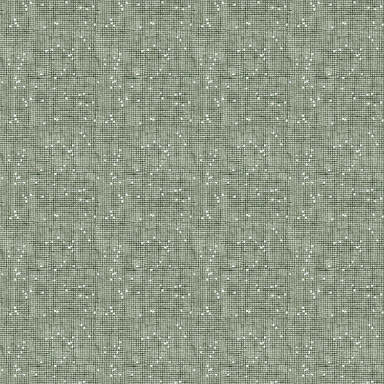 Stash Check Sage by Ghazal Razavi for Figo Fabrics - 92023-70