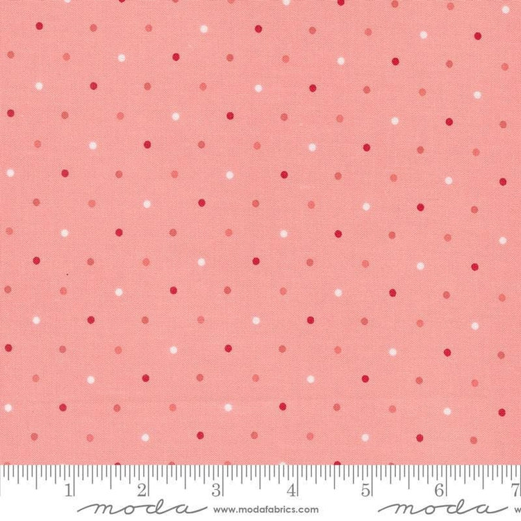 Magic Dot Pink Lemonade by Lella Boutique for Moda Fabrics - 5230 34