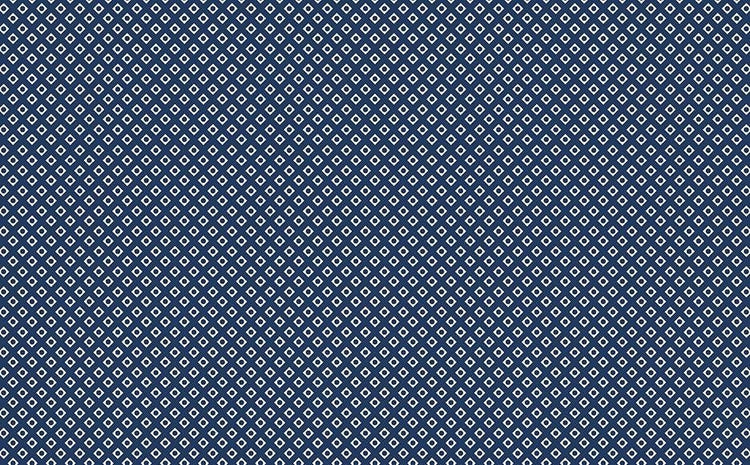 Classic Keepsakes In Blue Diamond Geo Navy Blue by Kanvas Studio for Benartex Fabrics - 14652-55