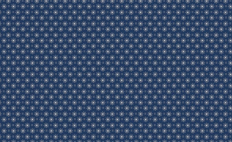 Classic Keepsakes In Blue Sunburst Dots Navy Blue by Kanvas Studio for Benartex Fabrics - 14656-55