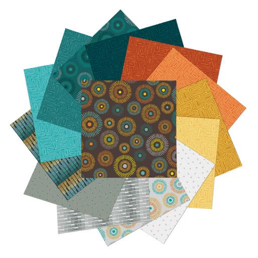 Find Your Way 10x10 Pack by Benartex Studio for Benartex Fabrics - FYW10PK
