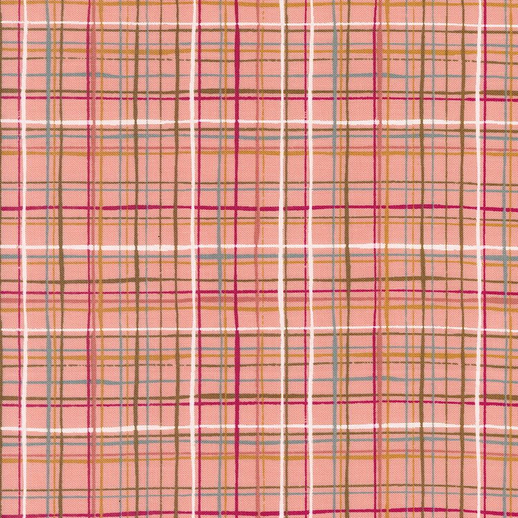 Things Above Lattice Lines Checks and Plaids Cameo by Fancy That Design House for Moda Fabrics - 45615 20