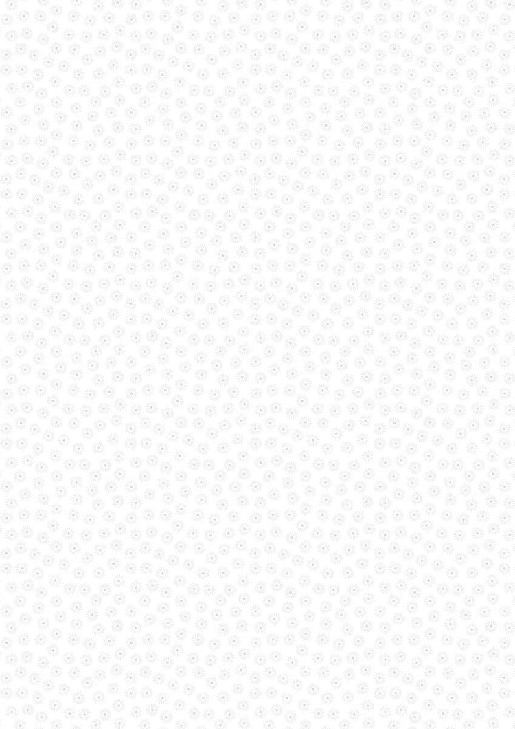 Tiny Tonals Starburst White on White by Lewis & Irene - TT23-1