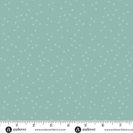 Crisscross Eucalyptus by Andover Fabrics - A-1345-LT
