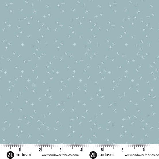 Crisscross Robin's Egg by Andover Fabrics - A-1345-B