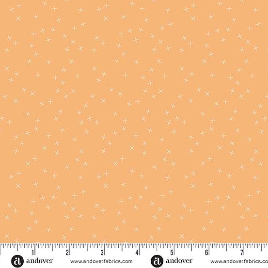 Crisscross Creamsicle by Andover Fabrics - A-1345-O