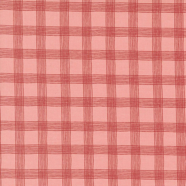 Threads Pink Plaid Checks and Plaids by Sweetwater for Moda Fabrics - 55684 12