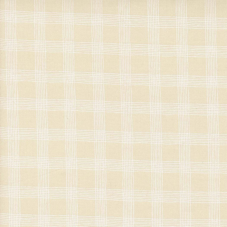 Threads Porcelain White Plaid Checks and Plaids by Sweetwater for Moda Fabrics - 55684 21