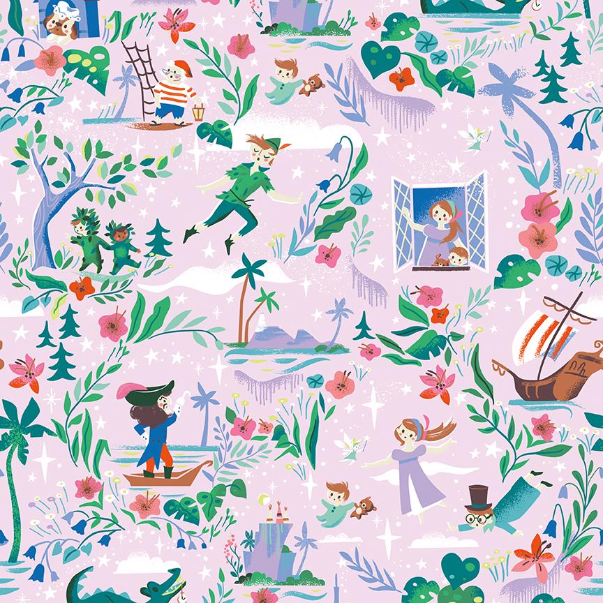 Forever Neverland Main Princess by Jill Howarth for Riley Blake Designs - C15900-PRINCESS