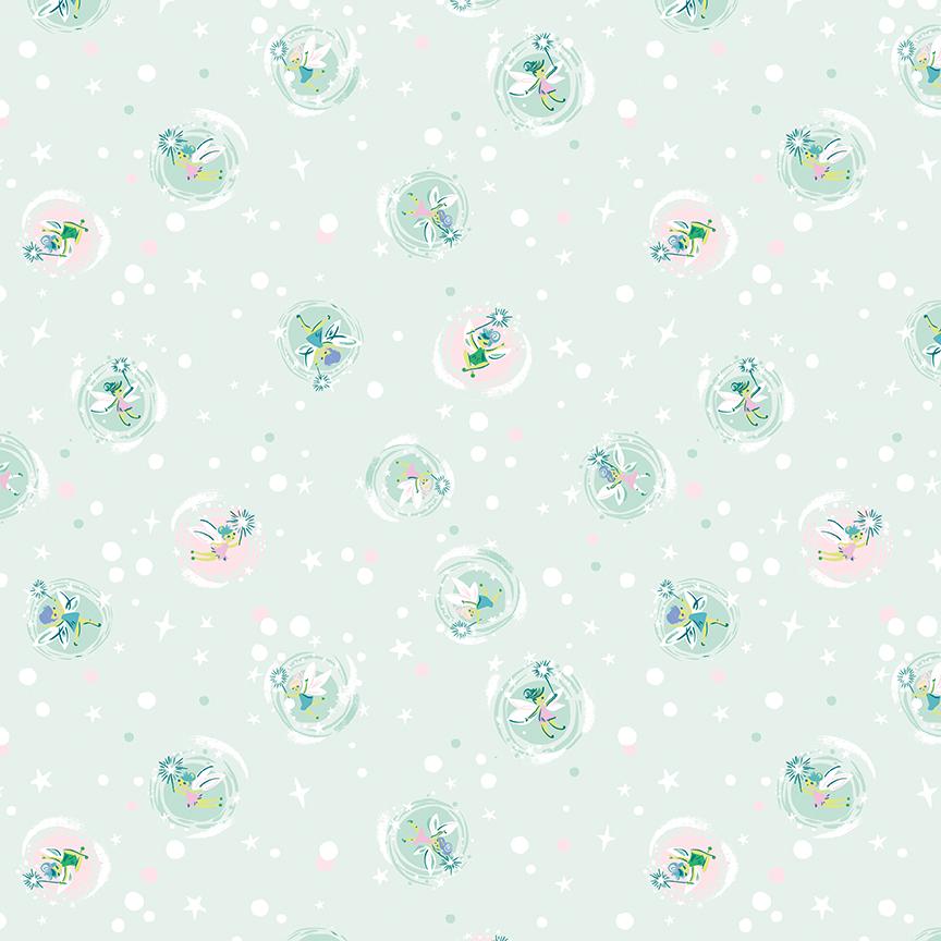 Forever Neverland Tink Mist by Jill Howarth for Riley Blake Designs - C15904-MIST
