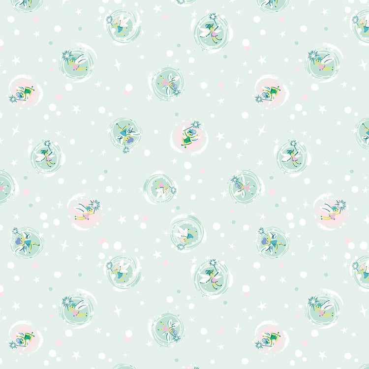 Forever Neverland Tink Mist by Jill Howarth for Riley Blake Designs - C15904-MIST