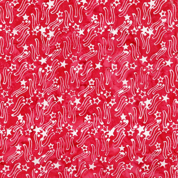 Let Freedom Reign Expressions Batiks Let Freedom Reign Soft Red for Riley Blake Designs - BT23195-210