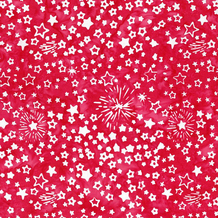 Let Freedom Reign Expressions Batiks Let Freedom Reign Cherry for Riley Blake Designs - BT23197-211