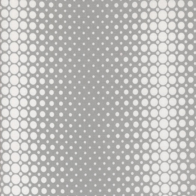 Color Crush Vibes Dots and Stripes Silver by V and Co. Vanessa Christenson for Moda Fabrics - 10885 13