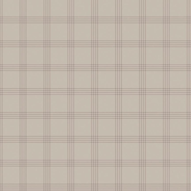 Till the Cows Come Home Plaid Taupe Flannel by The RBD Designers for Riley Blake Design - F16112-TAUPE