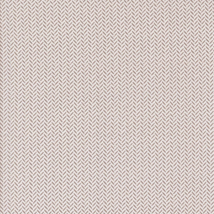 Berry And Pine Yule Herringbone Blenders Snow by Lella Boutique for Moda Fabrics - 5246 11