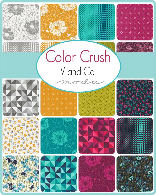 Color Crush Layer Cake by V and Co. Vanessa Christenson for Moda Fabrics - 10880LC - 42 pieces