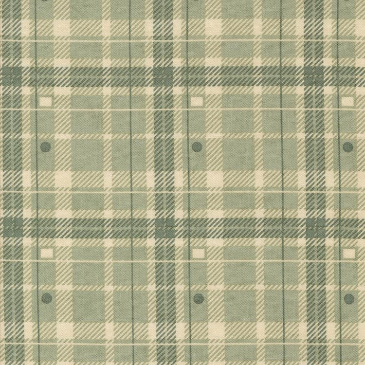 Acorn Hollow Sage Hayride Checks and Plaids by BasicGrey for Moda Fabrics - 30764 20
