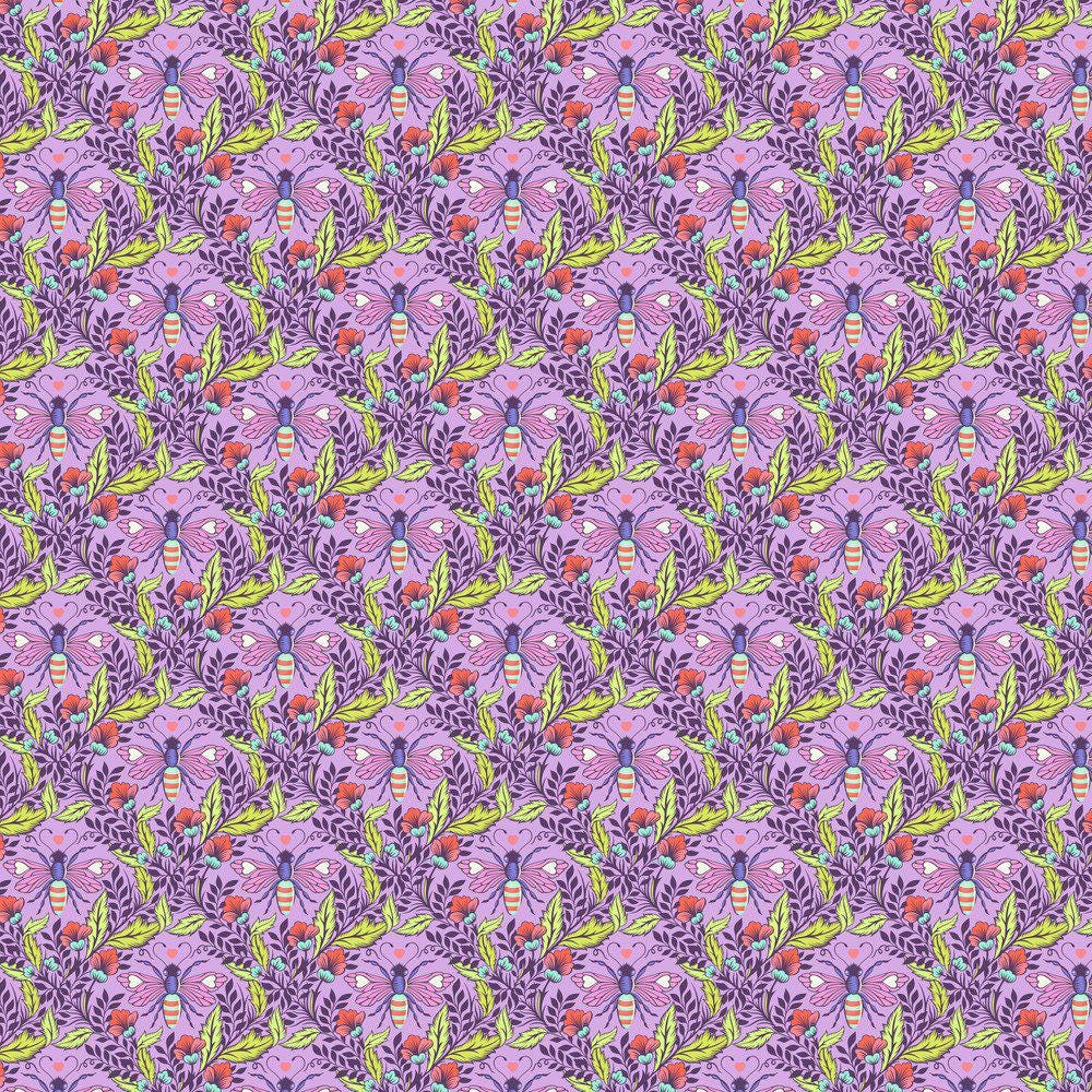 Full Moon Forest II Shake Your Honey Maker Blossom by Tula Pink for Free Spirit Fabrics - PWTP248.BLOSSOM