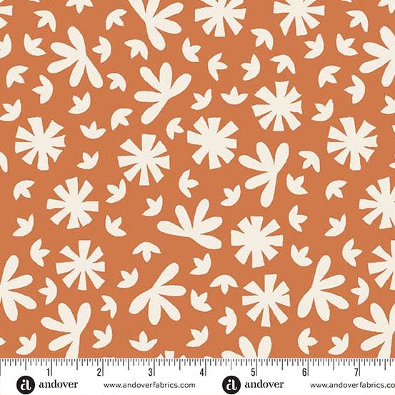 Conway Cottage Rustic Meadow by Karen Lewis Textiles for Andover Fabrics - A-1416-O