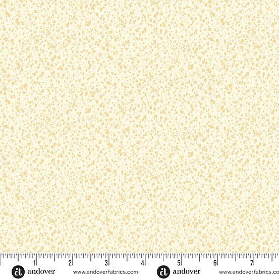 Freckles Cream Freckles by Karen Lewis Textiles for Andover Fabrics - A-1424-L