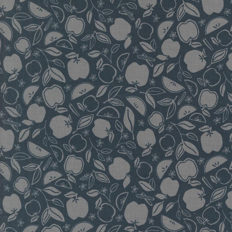 Rainier Apple Crisp Novelty Fruit Deep Sea by Jessica Rose for Moda Fabrics - 38143 13