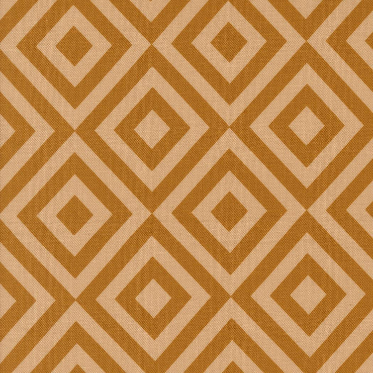 Rainier Glacier Peak Geometrics Caramel by Jessica Rose for Moda Fabrics - 38147 14