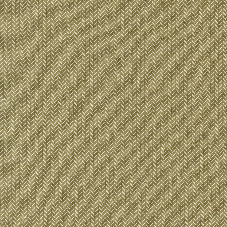 Berry And Pine Yule Herringbone Blenders Sage by Lella Boutique for Moda Fabrics - 5246 12