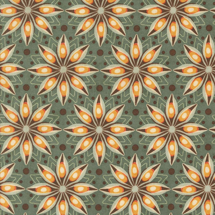 Acorn Hollow Eucalyptus Spiced Florals by BasicGrey for Moda Fabrics - 30762 19