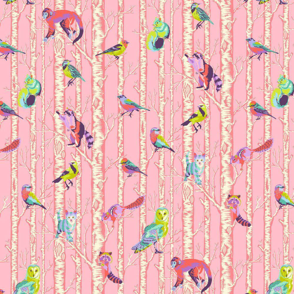 Full Moon Forest II Family Tree Honey by Tula Pink for Free Spirit Fabrics - PWTP245.HONEY