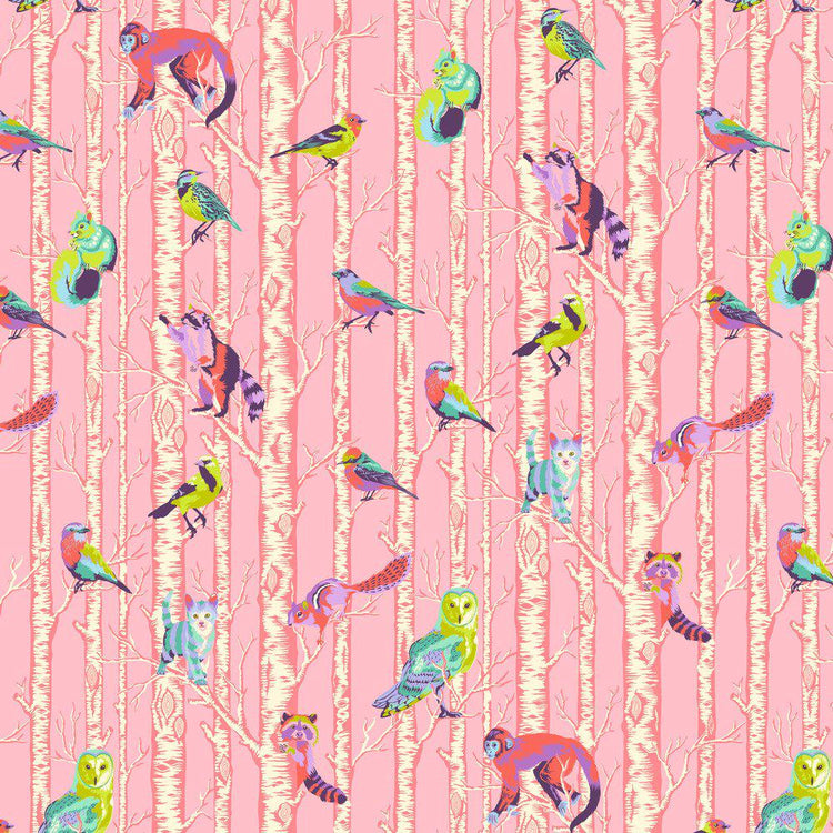 Full Moon Forest II Family Tree Honey by Tula Pink for Free Spirit Fabrics - PWTP245.HONEY