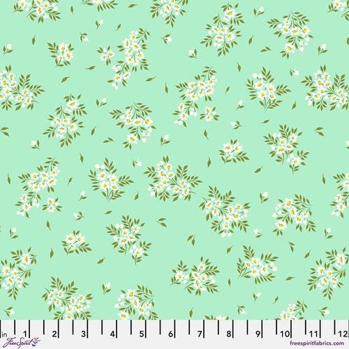 True Colors What a Ditz Spearmint by Tula Pink for Free Spirit Fabrics - PWTP253.SPEARMINT